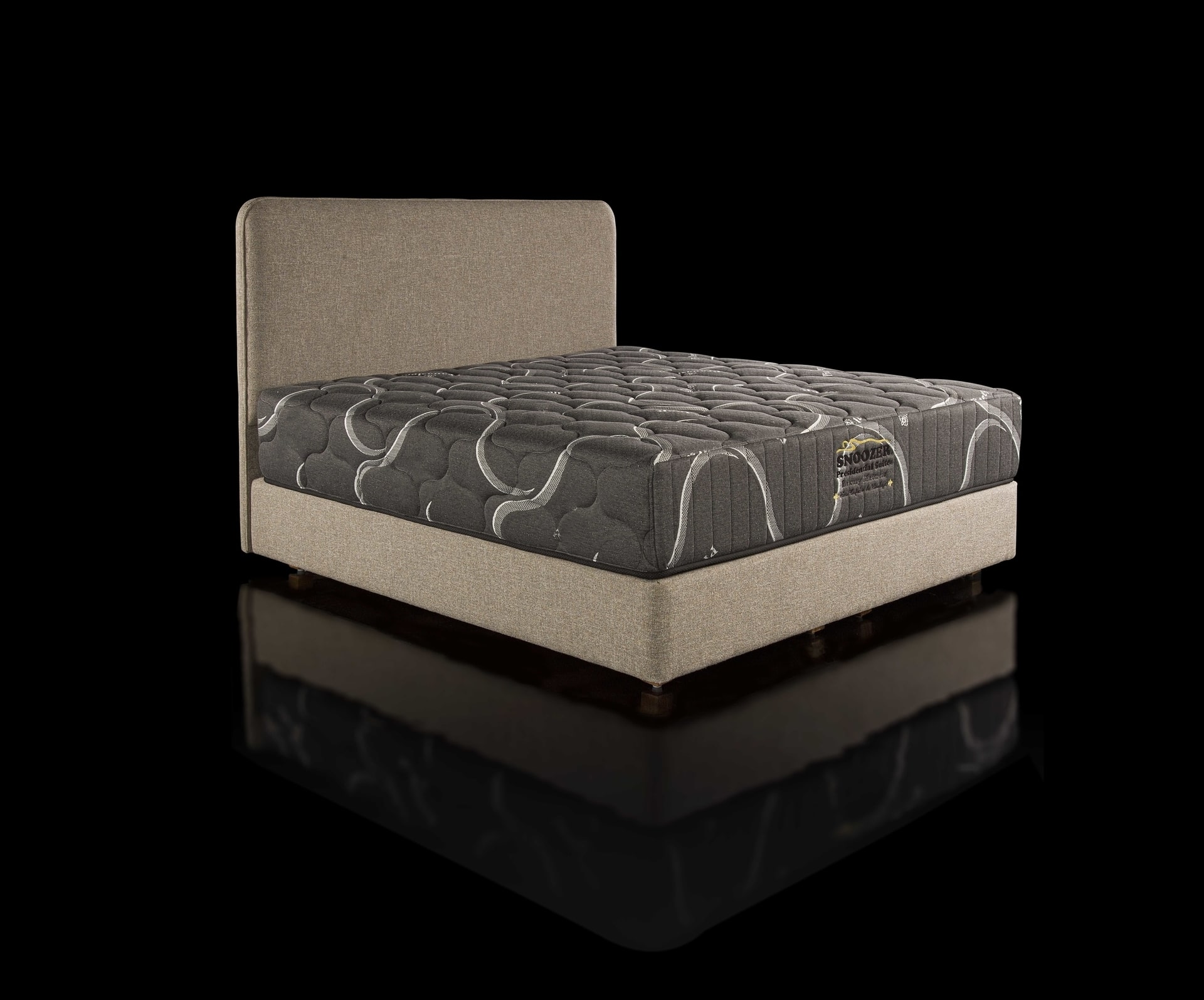 Snoozer Presidential Suite Mattress on a Warner Bed