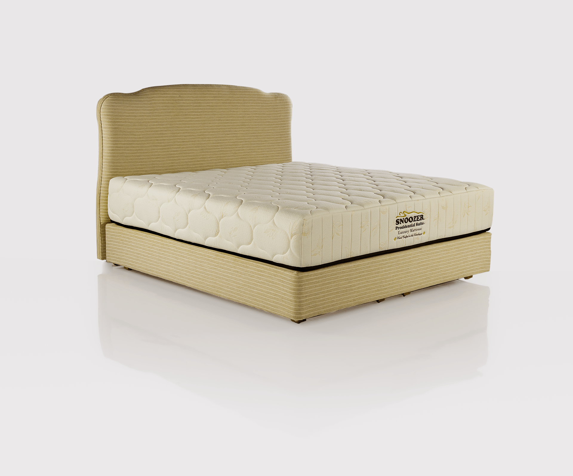 Presidential Suite Mattress on Baker Bed
